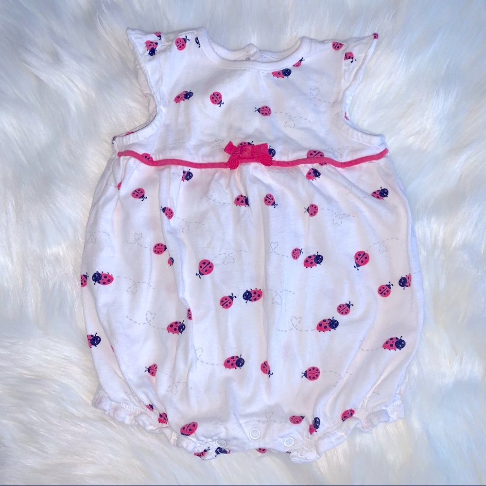 🐞❤️ Cuddle Bug Romper